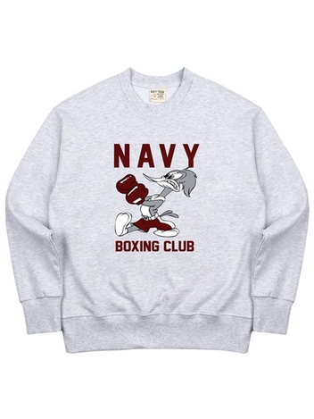 56-NAVY BOXING CLUB SWEATSHIRT