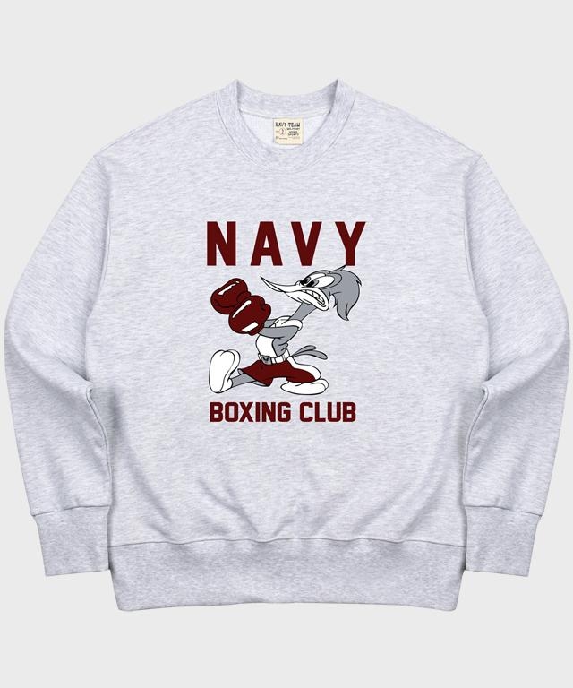 NAVY BOXING CLUB SWEATSHIRT