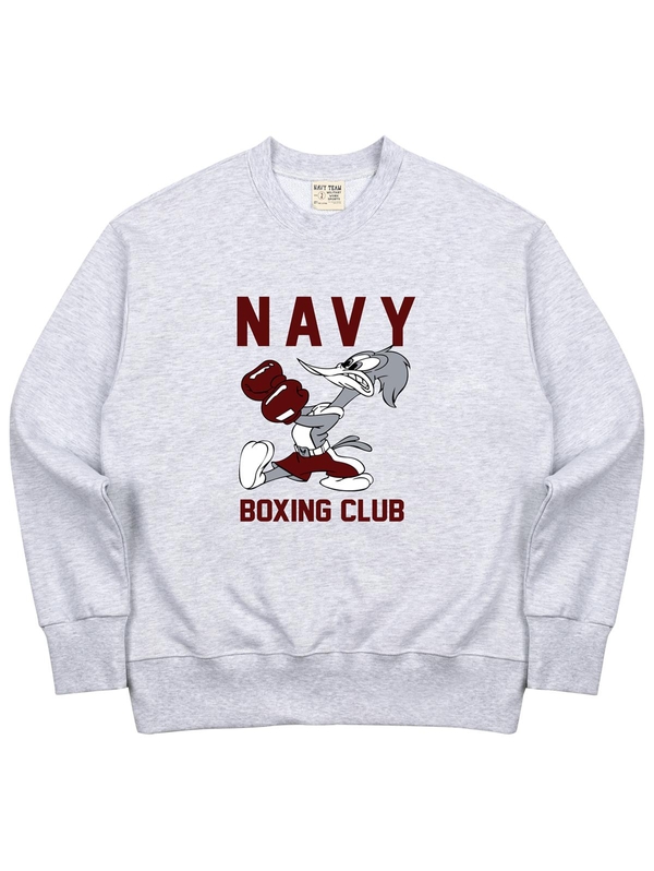 56-NAVY BOXING CLUB SWEATSHIRT