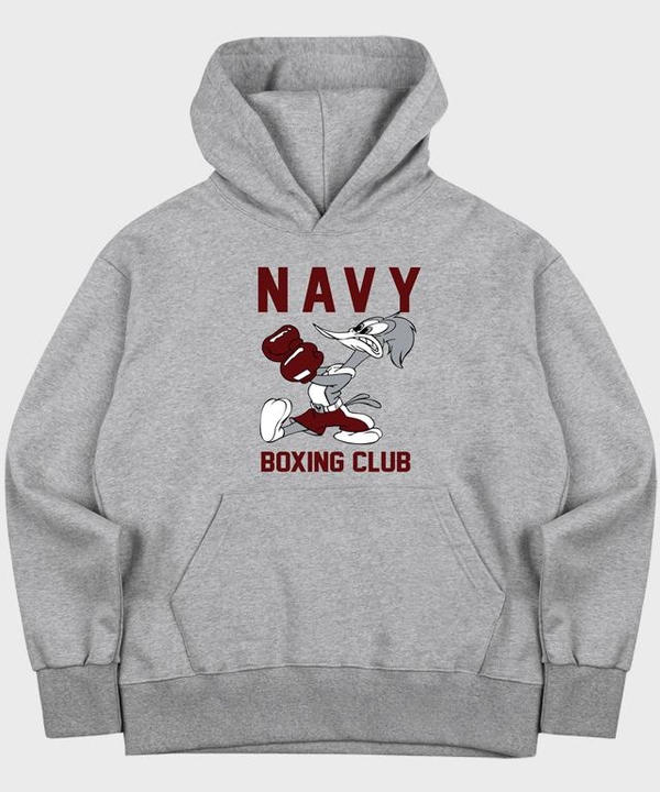 56-NAVY BOXING CLUB HOODIE