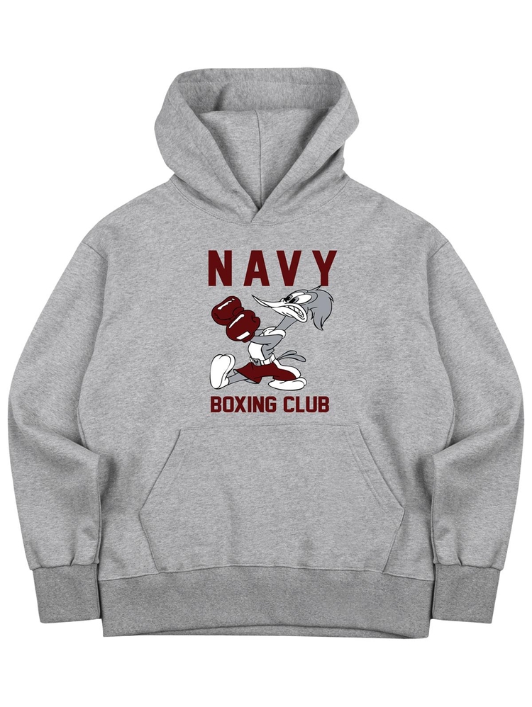 NAVY BOXING CLUB HOODIE