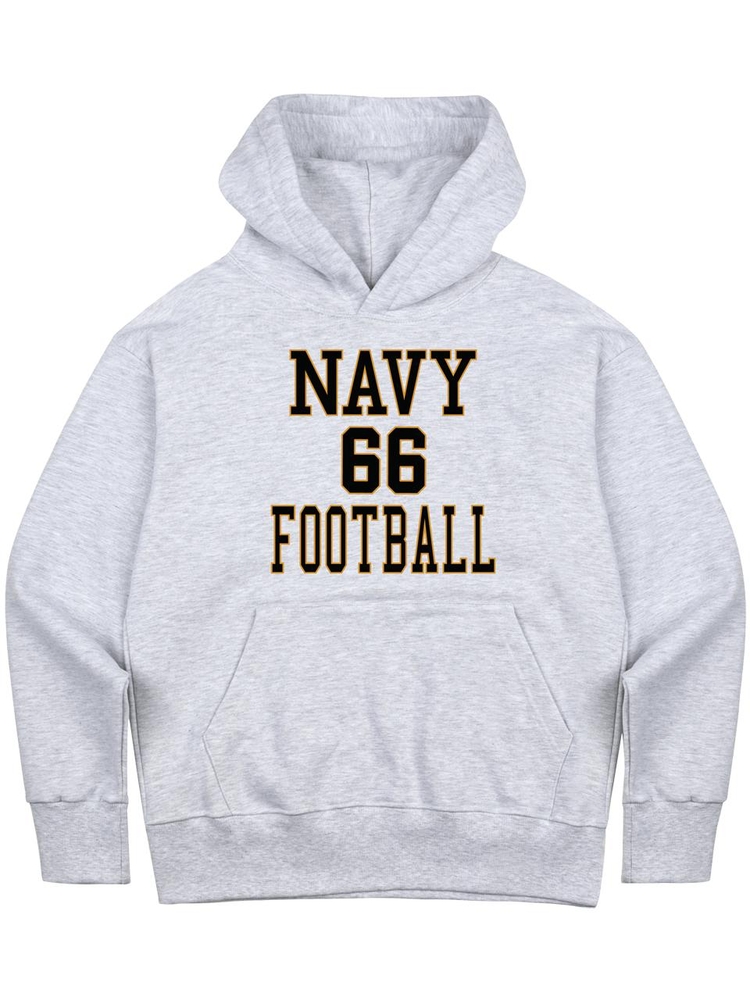 NAVY 66 FOOTBALL HOODIE