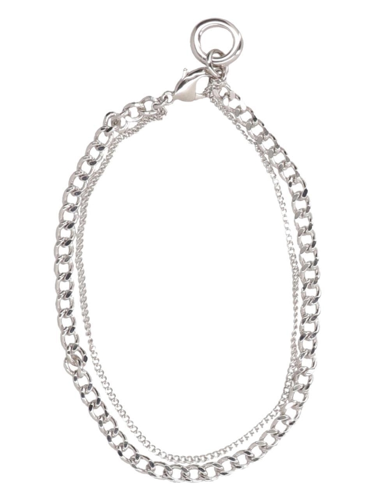 아페쎄 FW24 Minimal Brass chain bracelet MEACCM70683_RAB silver