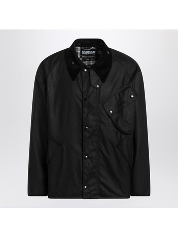 바버 FW24 Barbour A7 Pacemaster Black Waxed Jacket MWX2379MWX Black