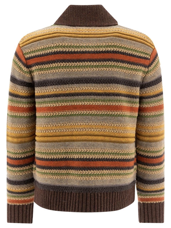 RRL 바이 랄프로렌 FW24 Knitwear 782943527001BROWN MULTI Brown