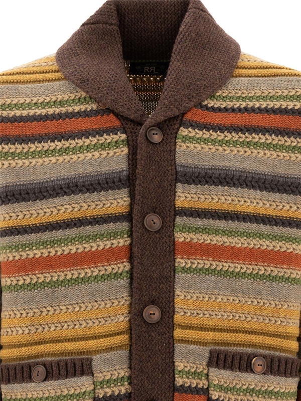 RRL 바이 랄프로렌 FW24 Knitwear 782943527001BROWN MULTI Brown