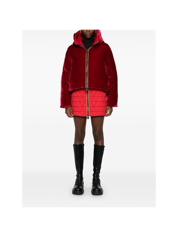 까웨 FW24 Skirt K-way K1151HW  WKZ RED