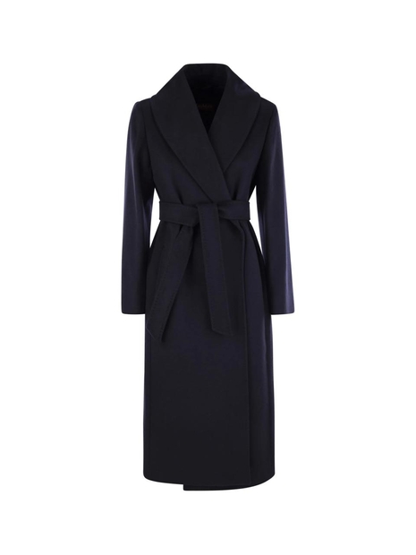 막스마라 스튜디오 FW24 Loriana coat in wool drap 2426016052600-LORIANA013 Black