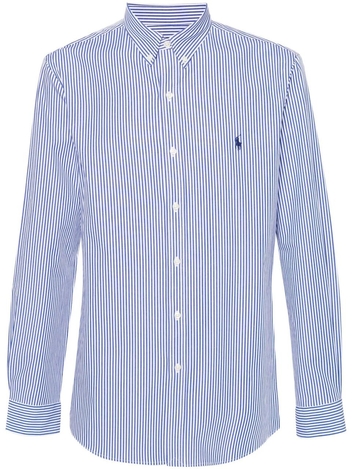 폴로 랄프로렌 FW24 Polo Ralph Lauren Shirts 710928254008 BLUE/WHITE BENGAL STRIPE