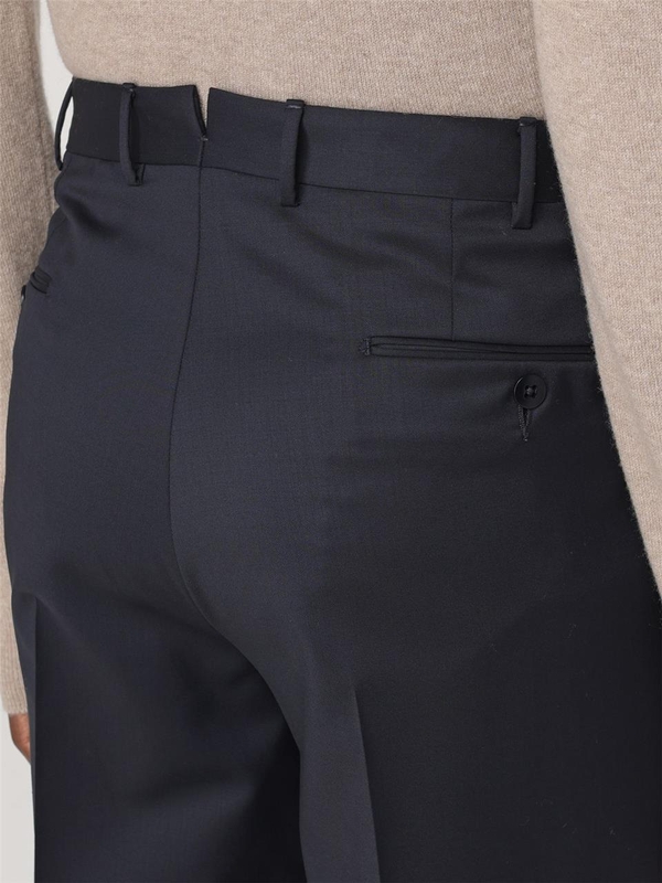 제냐 FW24 Zegna mens trousers 840F02A875TB12 Blue