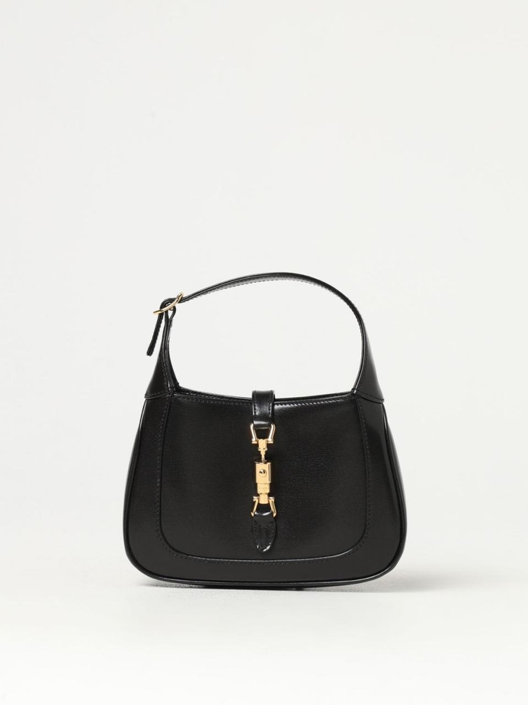 구찌 FW24 Gucci Womens Shoulder Bag 63709110O0G 1000 Black