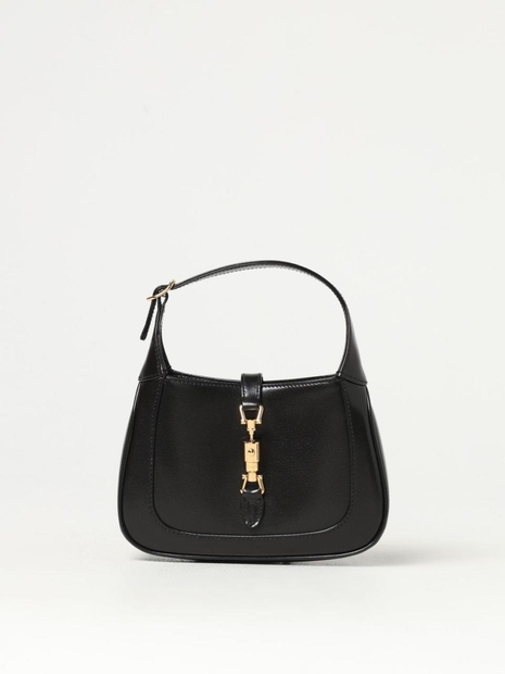 구찌 FW24 Gucci Womens Shoulder Bag 63709110O0G 1000 Black