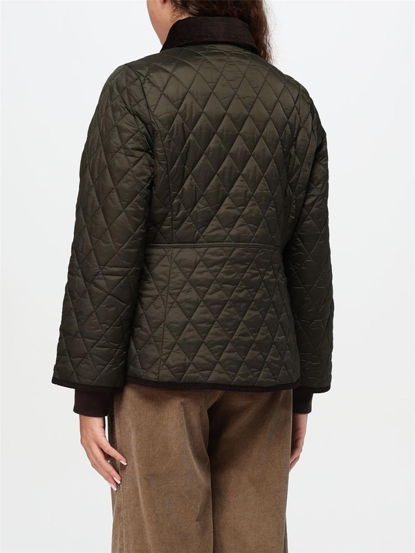 바버 FW24 Barbour Quilted Nylon Jacket LQU1765 SG71 Green