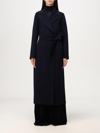 S 막스마라 FW24 S Max Mara virgin wool coat 2429016043600 081 Blue