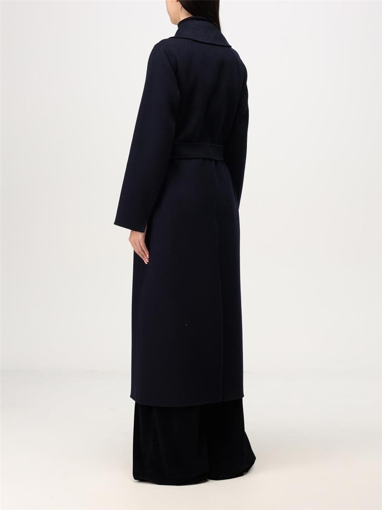 S 막스마라 FW24 S Max Mara virgin wool coat 2429016043600 081 Blue