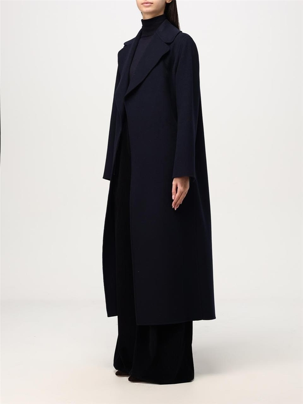 S 막스마라 FW24 S Max Mara virgin wool coat 2429016043600 081 Blue