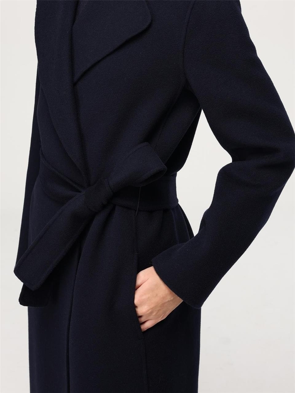 S 막스마라 FW24 S Max Mara virgin wool coat 2429016043600 081 Blue