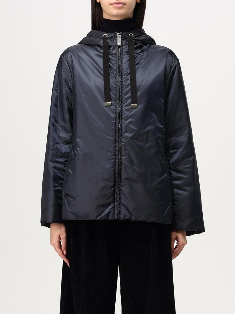 막스마라 더 큐브 FW24 Max Mara Hooded Down Jacket 2429486024600 008 Blue