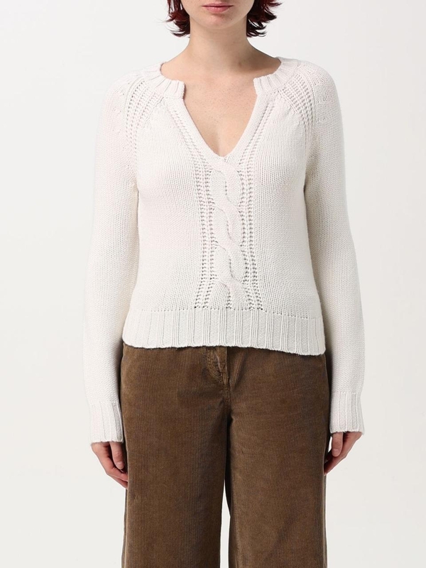 막스마라 FW24 Max Mara Womens Sweater 2421366042600 003 White