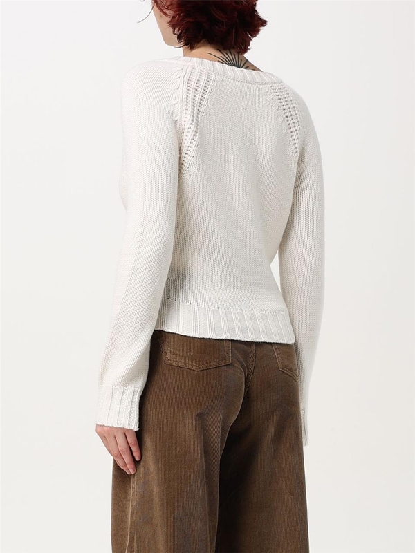 막스마라 FW24 Max Mara Womens Sweater 2421366042600 003 White