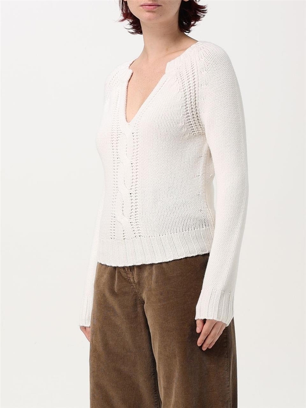 막스마라 FW24 Max Mara Womens Sweater 2421366042600 003 White