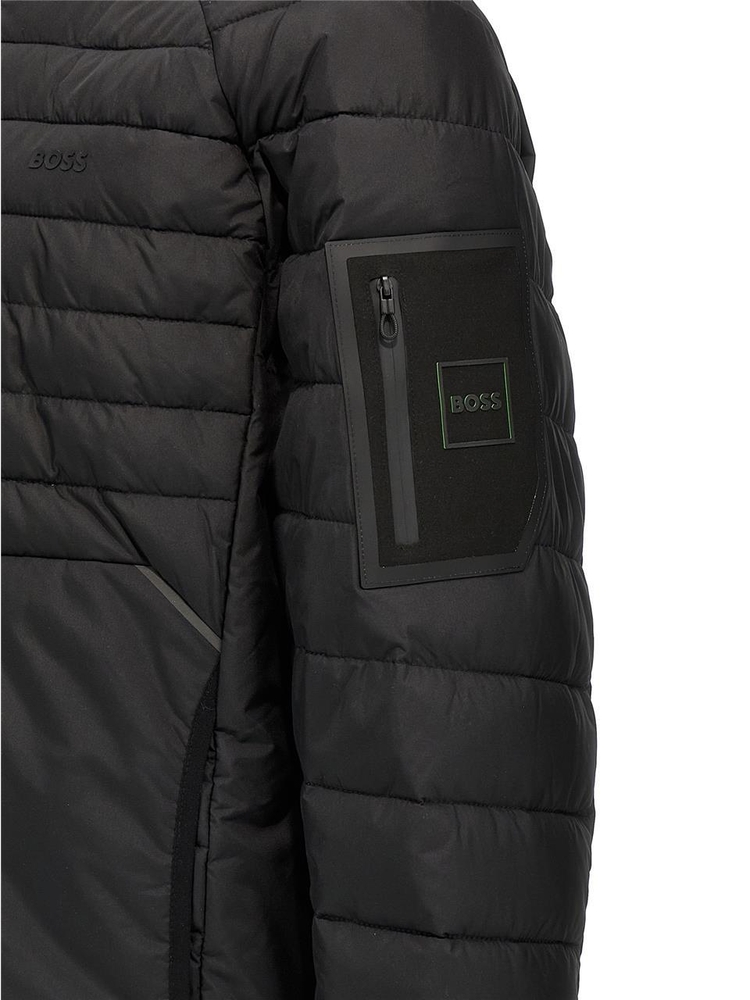 휴고 보스 FW24 J Thor down jacket 50514761001 Black  