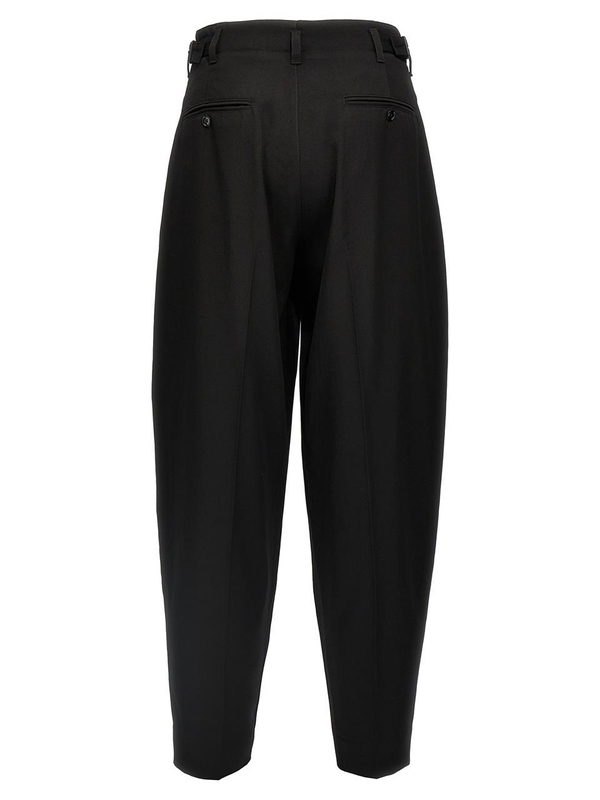 르메르 FW24 Pleated Tapered pants PA1014LF1317BK999 Black  