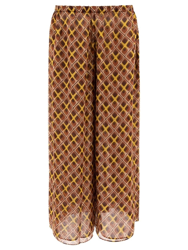 보디 FW24 Trousers WRF24BT032BRMLT Brown