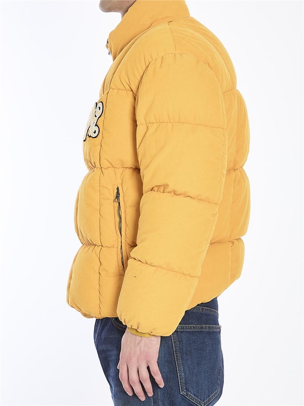 팜 엔젤스 FW24 Monogram corduroy puffer jacket PMED047F24_FAB001_2203 ORANGE