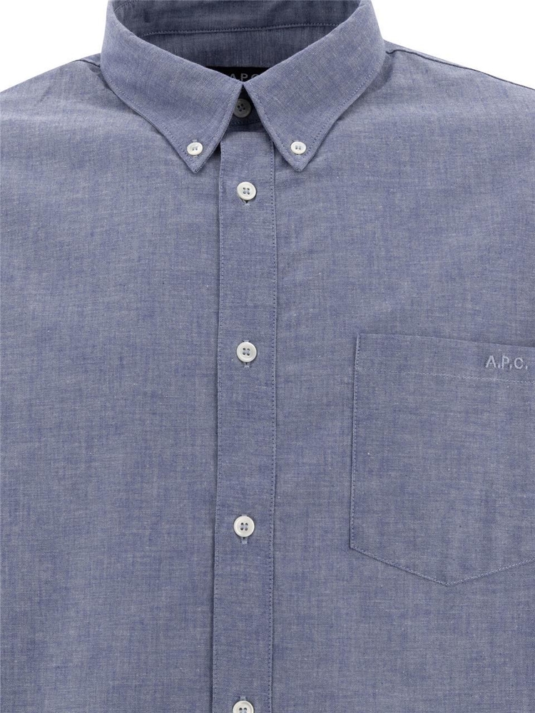 아페쎄 SS25 Shirts COHDV-H12509IAA Blue