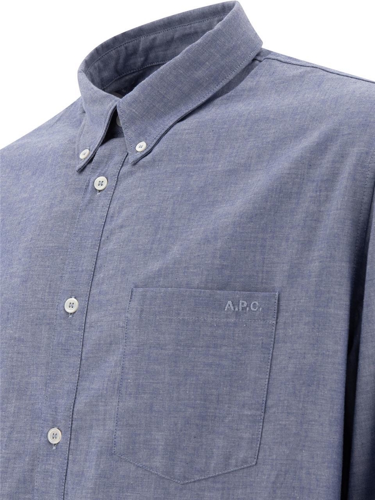 아페쎄 SS25 Shirts COHDV-H12509IAA Blue