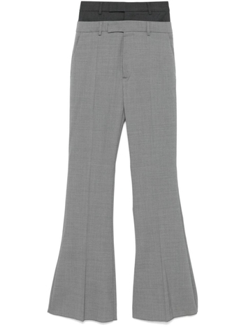 스포트막스 FW24 SportMax  Trousers Grey 2422136072600534016 Grey