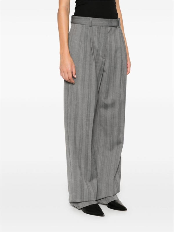 스포트막스 FW24 SportMax  Trousers Grey 2422136033600566002 Grey