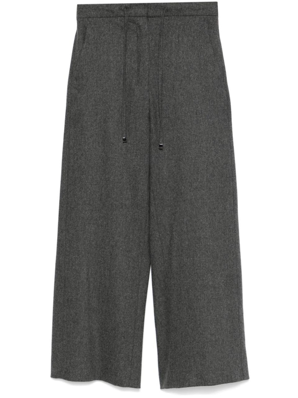 S 막스마라 FW24 S Max Mara Trousers Grey 2429136023600323025 Grey