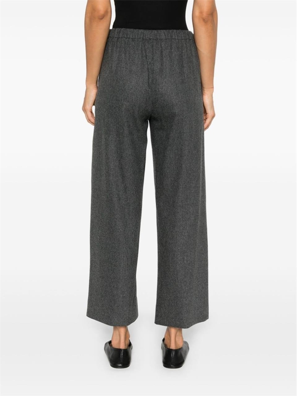 S 막스마라 FW24 S Max Mara Trousers Grey 2429136023600323025 Grey