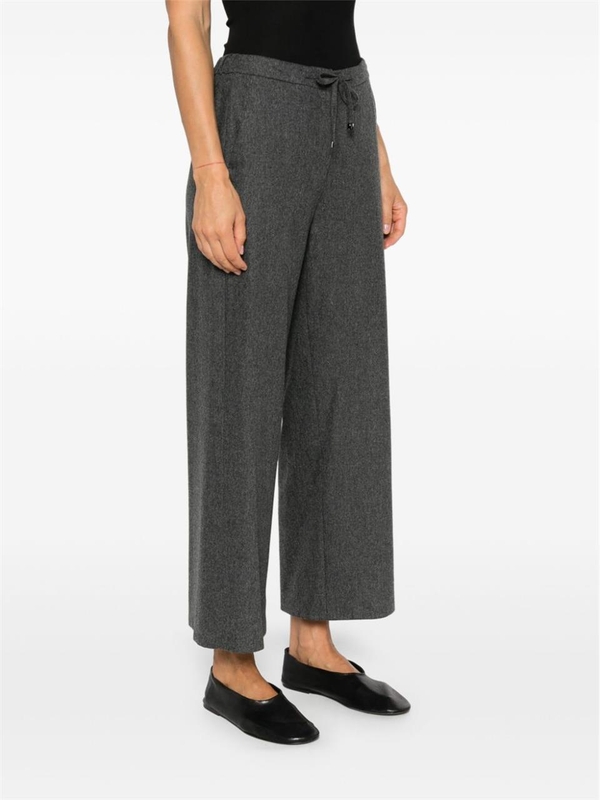 S 막스마라 FW24 S Max Mara Trousers Grey 2429136023600323025 Grey