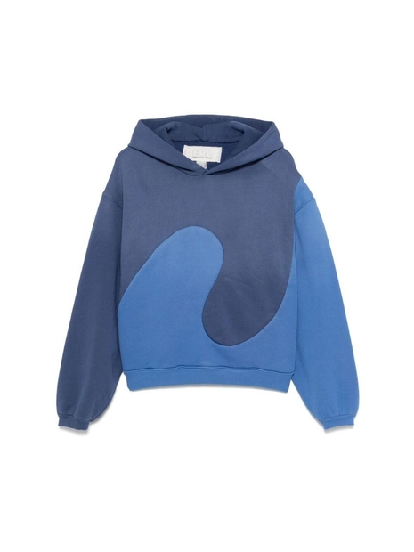 이알엘 FW24 Sweatshirt Erl ERL09T015  BLUE One Color