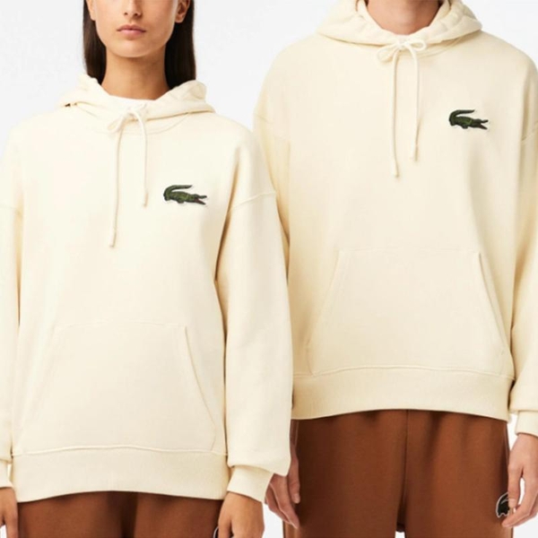 [LACOSTE] 라코스테 빅크록 루즈핏 오가닉 후드티셔츠