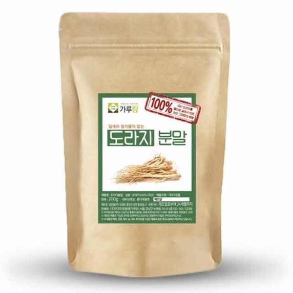 가루랑 100% 국산 도라지분말200g