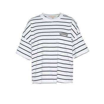 바버 여성 Marnie Striped 반팔티셔츠 LML0868WH52