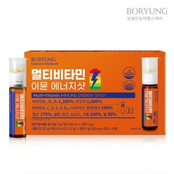 [보령] 멀티비타민 이뮨 에너지샷 (액상20ml+정제500mg*2정)*10병