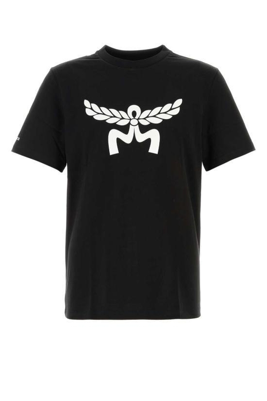 [해외배송] 24FW 엠시엠 반팔 티셔츠 MHTESMM05 BK Black