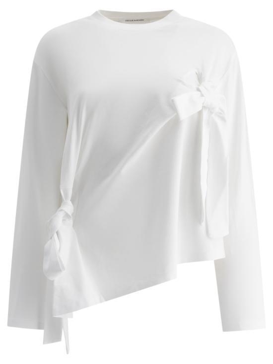 [해외배송] 24FW 세실리아 반센 긴팔 티셔츠 3 24RTW11015OCTOBER TOP WHITE White