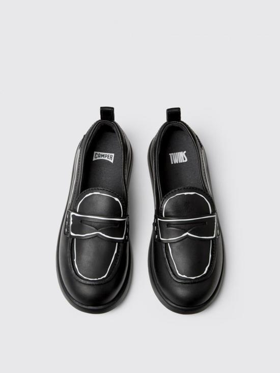 [해외배송] 24FW  키즈  캠퍼 슈즈 K800609 003 TWINS 0 Black