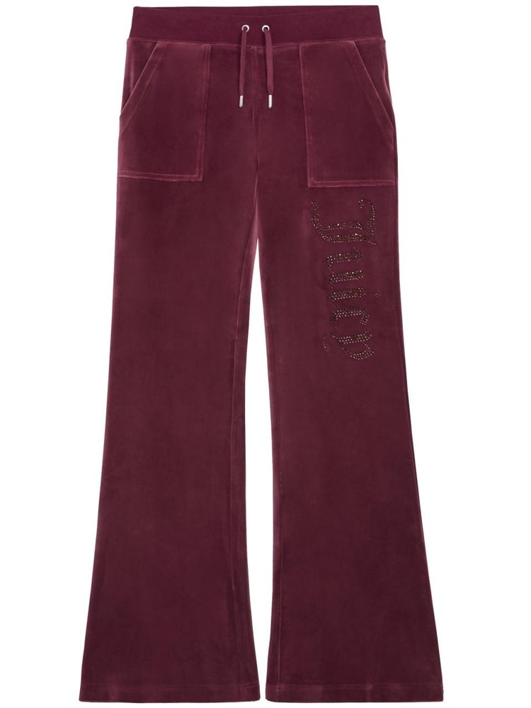 쥬시꾸뛰르 FW24 JEWEL LAYLA LOW RISE PANT VIJB80412WPF Red