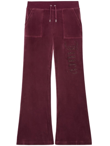 쥬시꾸뛰르 FW24 JEWEL LAYLA LOW RISE PANT VIJB80412WPF Red