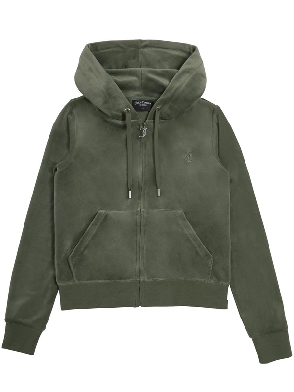 쥬시꾸뛰르 FW24 ROBERTSON HOODIE CLASSIC VEJB70001WPF Green