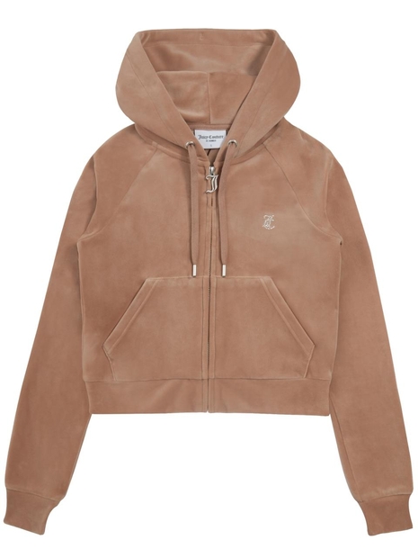 쥬시꾸뛰르 FW24 MADISON HOODIES VIJH70194WPF Brown