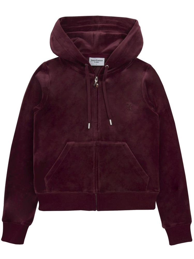 쥬시꾸뛰르 FW24 JEWEL ROBERTSON HOODIE VIJB80411WPF Red