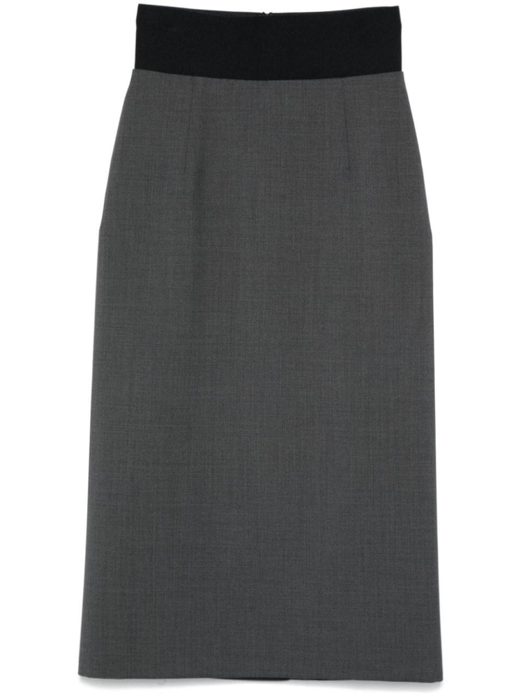 스포트막스 FW24 SPORTMAX FASHION Skirts Grey 22106093600001 Grey